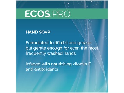 ECOS PRO Liquid Hand Soap, Free & Clear Scent, 1 Gal. (PL9663/04)