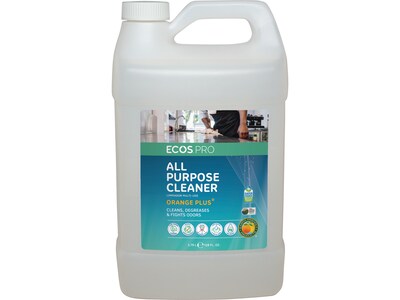 ECOS PRO Orange Plus All Purpose Cleaner and Degreaser, Citrus Scent, 1 Gal. (PL9706/04)