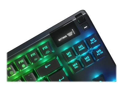 SteelSeries Apex 7 Tkl Compact Mechanical Gaming Keyboard, Black