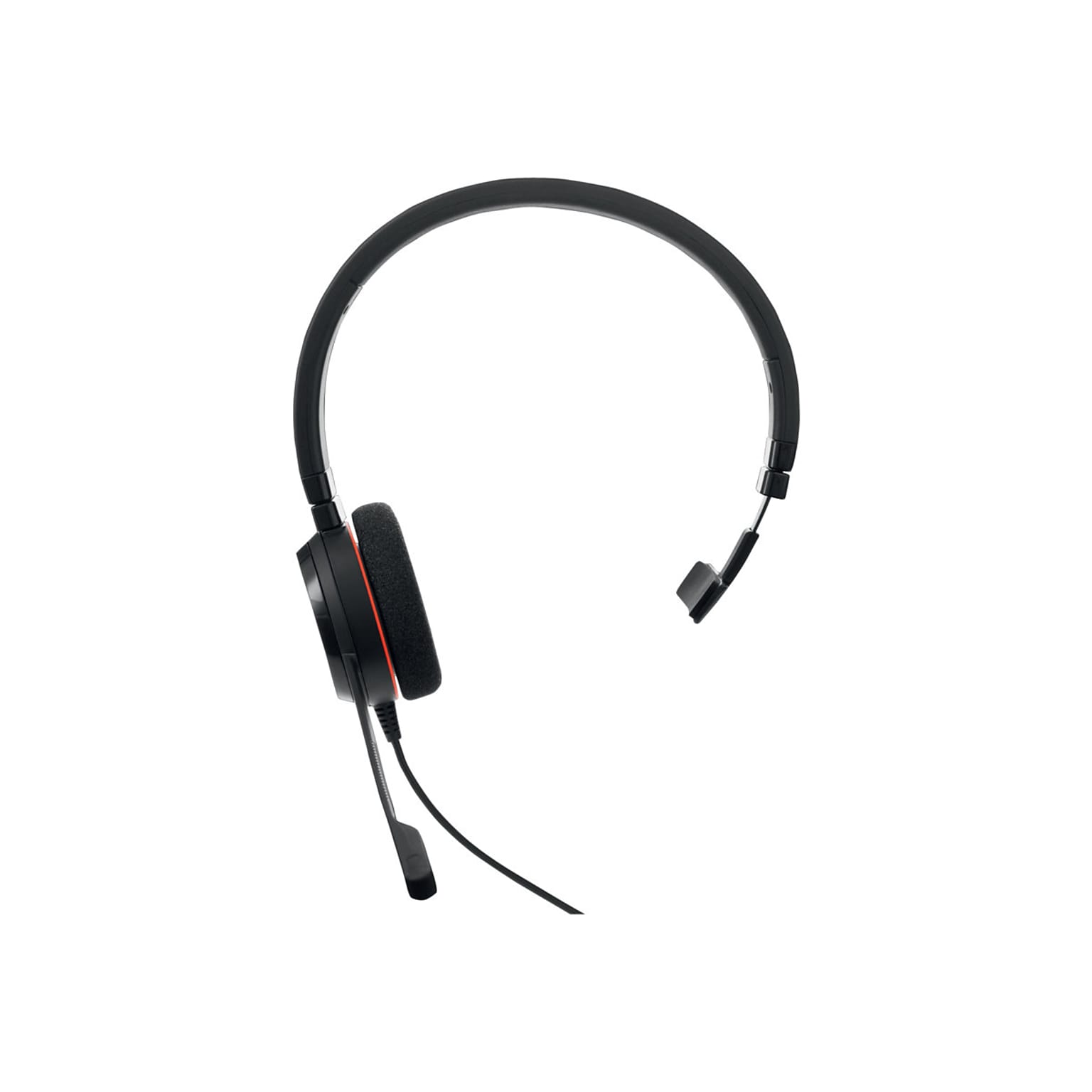 Jabra Evolve 20 UC Mono Noise Canceling On Ear Phone & Computer Headset, Black (4993-829-289)