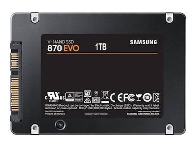 Samsung 870 EVO MZ-77E1T0E 1TB SATA/ 600 Internal Solid State Drive