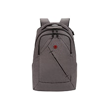 Wenger Laptop Backpack, Charcoal Heather Polyester (07613329059050)