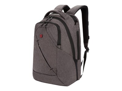 Wenger Laptop Backpack, Charcoal Heather Polyester (07613329059050)