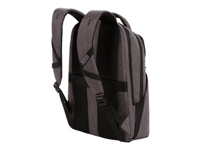 Wenger Laptop Backpack, Charcoal Heather Polyester (07613329059050)
