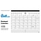 2022-2023 Quill Brand® Academic Monthly Desk Pad Calendar; Black, 17 x 22 (QDMA90MW23)