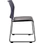 NPS 8700 Series Cafetorium Stack Chair, Black Vinyl Seat/Black Backrest (8710-11-10)