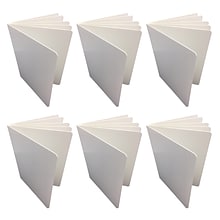 Ashley Productions Blank Chunky Board Book, 6 x 8 Portrait, White, Pack of 6 (ASH10711-6)