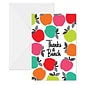 Schoolgirl Style™ Black, White & Stylish Brights Note Cards with Envelopes 10 Per Pack, 6 Packs (CD-151108-6)