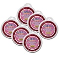 Ready 2 Learn Jumbo Washable Stamp Pad, Pink, 6/Pack (CE-6609-6)