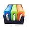 Charles Leonard Plastic Pencil Box, Assorted Colors, Pack of 24 (CHL76310ST)