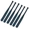 Champion Sports Solid Lightweight Plastic Bat, 31, Black, Pack of 6 (CHSPLB-6)