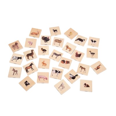 TickiT® Domestic Animal Family Match, Set of 28 (CTU73406)