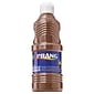 Prang® Washable Tempera Paint, Brown, 16 oz. Bottle, Pack of 6 (DIX10708-6)