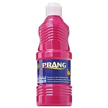 Prang® Washable Tempera Paint, Magenta, 16 oz. Bottle, Pack of 6 (DIX10710-6)