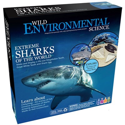 WILD! Science Extreme Science Kit, Sharks of the World (CTUWES942)