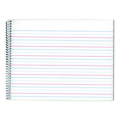 Zaner-Bloser My Writing Journal Composition Notebooks, 8 x 10.5, Primary Ruled, 50 Sheets, Pink, 6/Bundle (ELP0601-6)