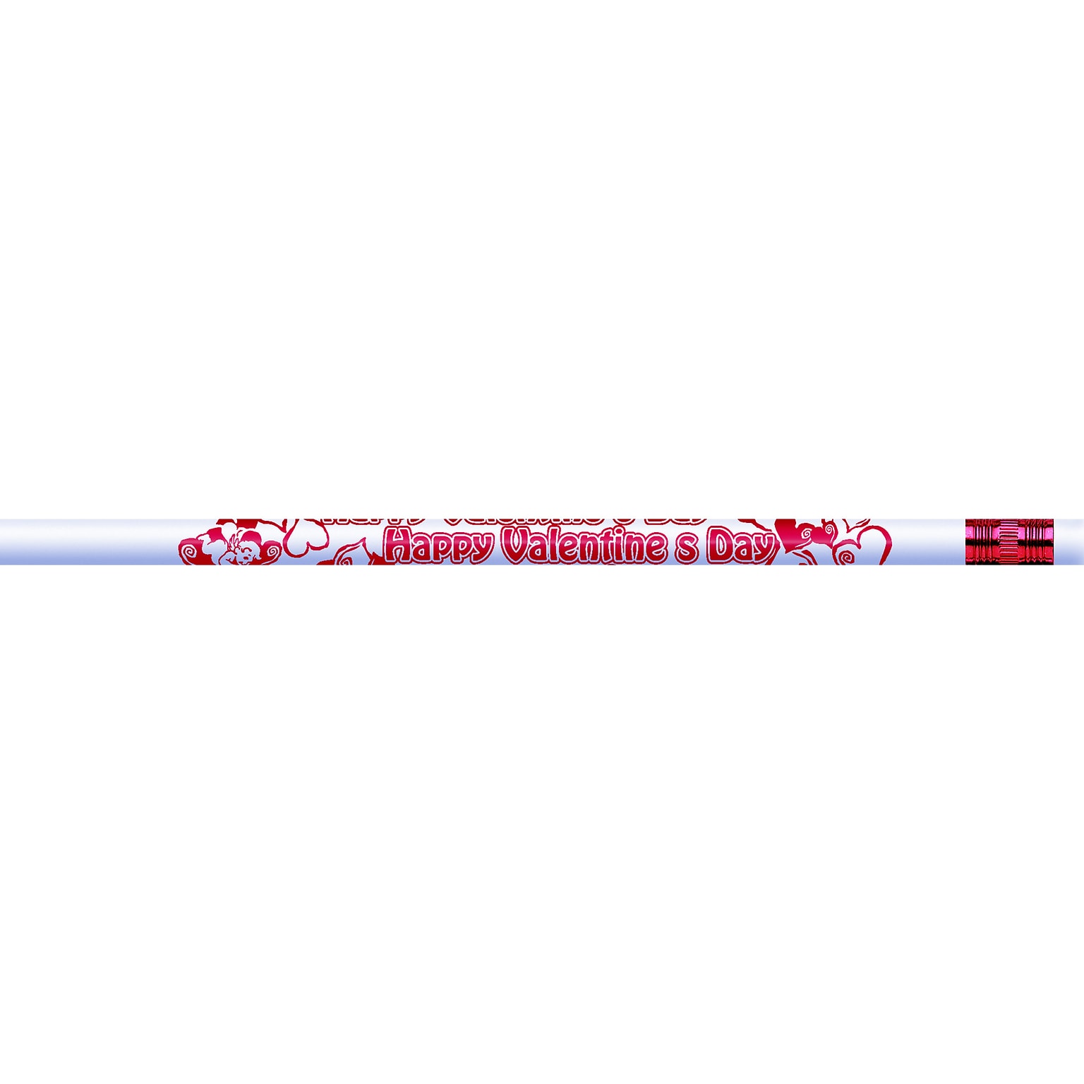 Moon Products Happy Valentine’s Day Assortment Pencils, #2 HB Lead, 12 Per Pack, 12 Packs (JRM7923B-12)