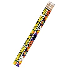 Musgrave Pencil Company Halloween Fever Pencil Pencils, #2 Lead, 12 Per Pack, 12 Packs (MUS2487D-12)