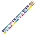 Musgrave Pencil Company Super Kid Pencils, #2 Lead, 12 Per Pack, 12 Packs (MUS2556D-12)