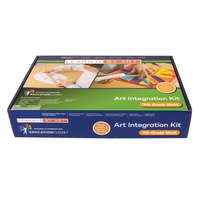 Learn It By Art™ 5th Grade Art Integration Math Kit, Numbers & Operations, Fractions, Assorted, 1 Kit (PAC1000114)