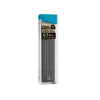 Pentel Lead Refill, 0.7mm, 30/Leads, Dozen (PENC27HB-12)
