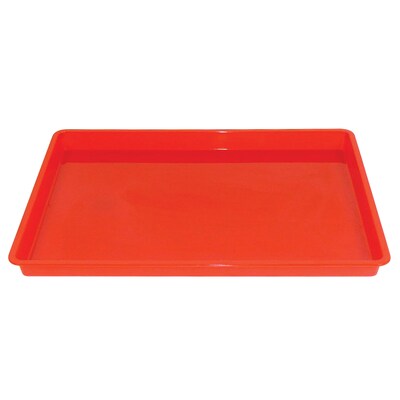 Romanoff Creativitray® Finger Paint Tray, 17.5 x12.5 x 1.25, Red, Pack of 6 (ROM36902-6)