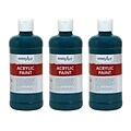 Handy Art Acrylic Paint, 16 oz, Phthalo Green, Pack of 3 (RPC101050-3)