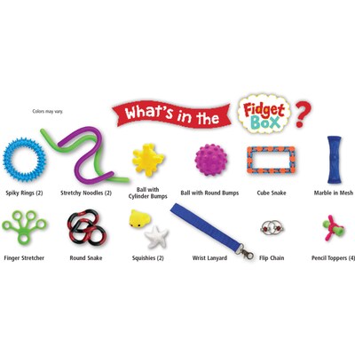 Teacher Created Resources® Fidget Box, 18 Pieces (TCR20361)