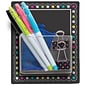 Teacher Created Resources Clingy Thingies Storage Pockets, 1"D x 5.125"W x 6.25"H, Chalkboard Brights, Pack of 3 (TCR77377-3)