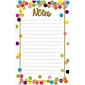 Teacher Created Resources® Confetti Notepad, 5" x 8", 50 Sheets Per Pad, Pack of 6 (TCR8893-6)