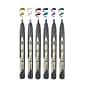 Marvy Uchida® Opaque Brush Markers, Metallic Colors, Pack of 6 (UCH47006A)