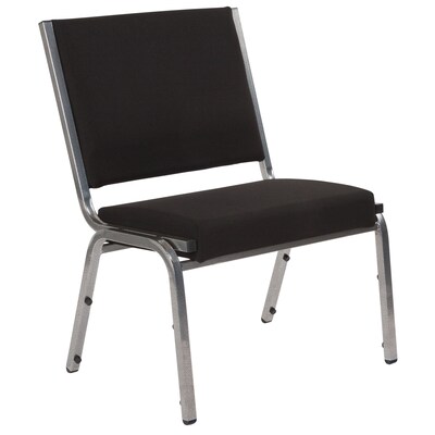 Flash Furniture Fabric Bariatric Antimicrobial Chair, Black, 4 Pack (4XU604426601BK)