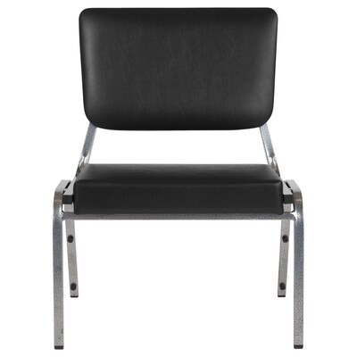 Flash Furniture Vinyl Bariatric Medical Chair, Black, Set of 4 (4XU604426602BV)