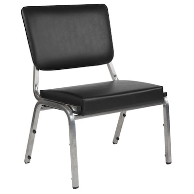 Flash Furniture Vinyl Bariatric Medical Chair, Black (XU604426602BV)