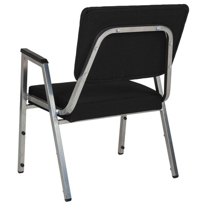 Flash Furniture Fabric Bariatric Medical Chair, Black, Set of 4 (4XU604436702BK)