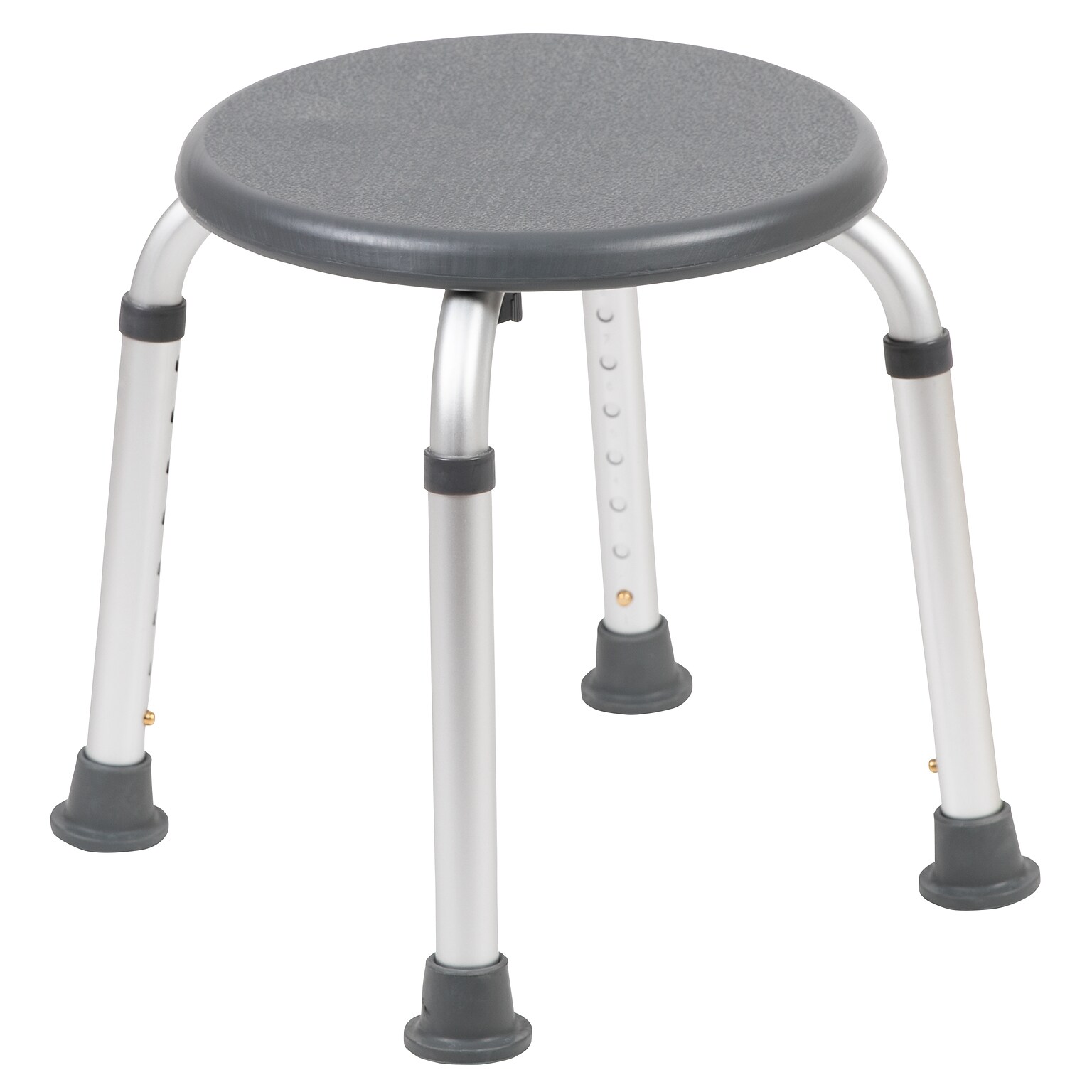 Flash Furniture Adjustable Bath & Shower Stool, Gray (DCHY3400LGRY)