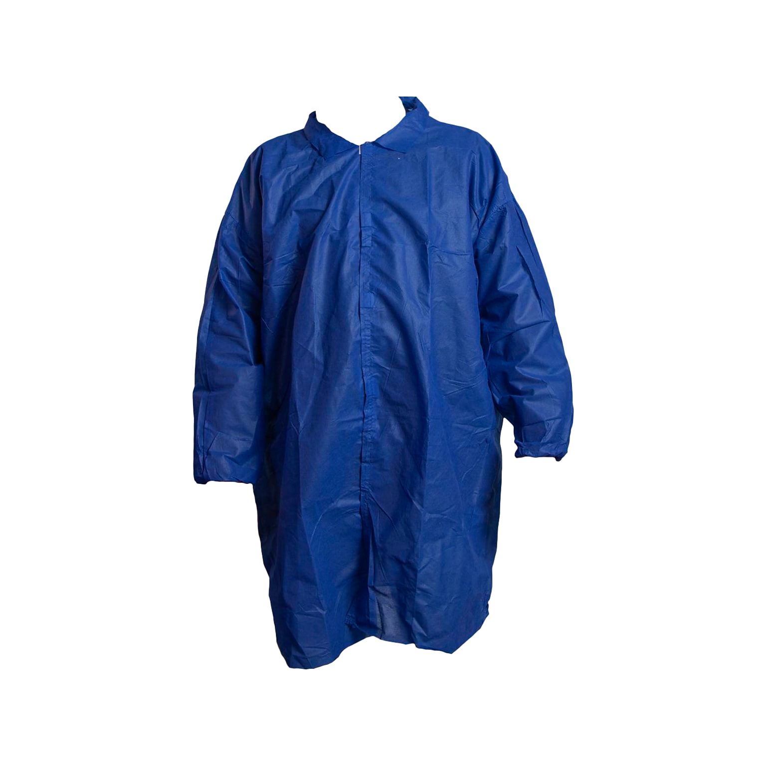 Unimed M Lab Coat, Navy, 50/Carton (OLCN897MED)