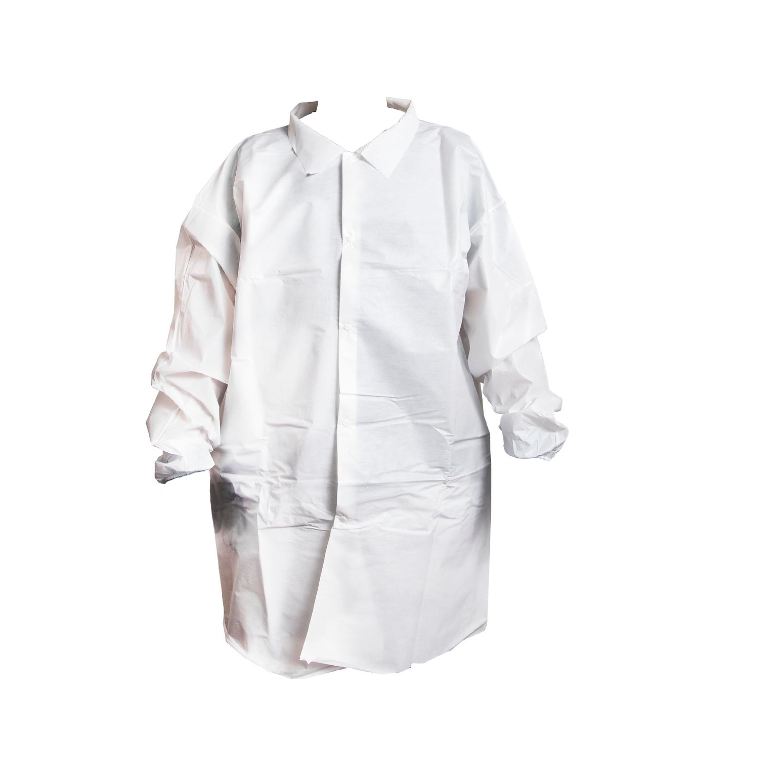 Unimed 2XL Lab Coat, White, 30/Carton (OLCM8972XL)