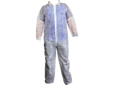 Unimed Medium Coverall, White, 25/Carton (UCPP528MED)