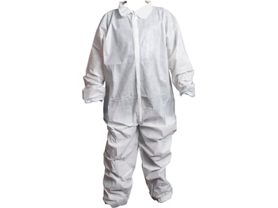 Unimed 3X-Large Coverall, White, 25/Carton (OCMP8973XL)