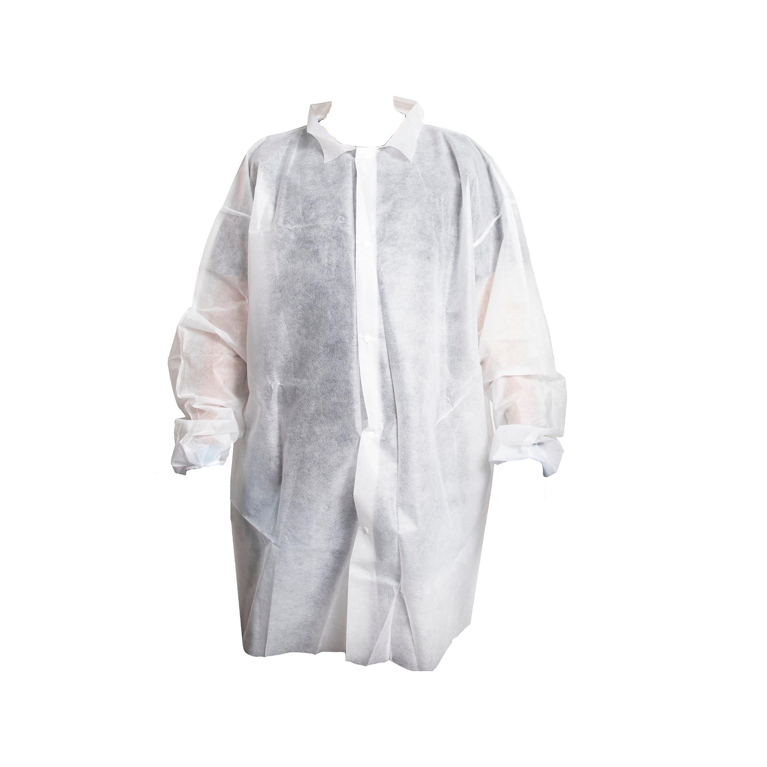 Unimed XL Lab Coat, White, 50/Carton (OLCP897XLR)