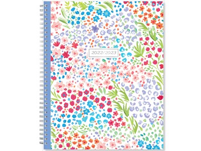 Blue Sky Floral Ditsy Dapply Light Weekly & Monthly Lesson Planner, 8.5 x 11 (132002-A23)