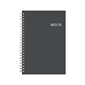 2022-2023 Blue Sky Collegiate 5 x 8 Academic Weekly & Monthly Planner, Gray (100139-A23)