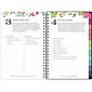 2022-2023 Blue Sky Day Designer Peyton Navy 5" x 8" Academic Weekly & Monthly Planner, Multicolor (107927-A23)