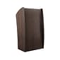 Oklahoma Sound Vision 46" Portable Lectern, Ribbonwood (611-RW)