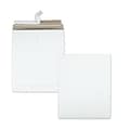 Extra-Rigid Photo/Document Mailer, Cheese Blade Flap, Self-Adhesive Closure, 11 x 13.5, White, 25/Bo