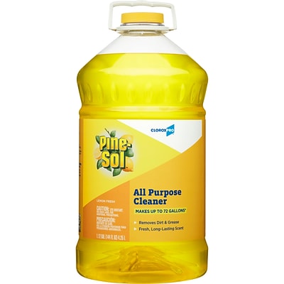 CloroxPro™ Pine-Sol® All Purpose Cleaner, Lemon Fresh, 144 Ounces (35419) (Package May Vary)