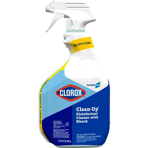 Clorox Commercial Solutions Clorox Clean-Up All Purpose Cleaner, 32 Oz Spray Bottle (35417)
