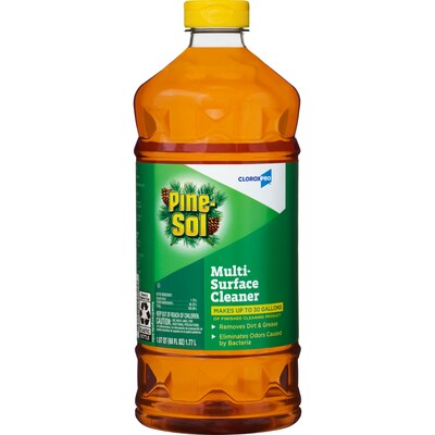 CloroxPro™ Pine-Sol® Disinfectant Multi-Surface Cleaner, Original Pine, 60 Ounces (41773) (Package M