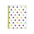 2022-2023 Blue Sky Teacher Dots 8.5 x 11 Academic Weekly & Monthly Planner, Multicolor (100330-A23)